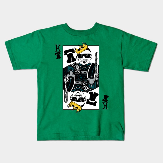 King of Philly Kids T-Shirt by geekingoutfitters